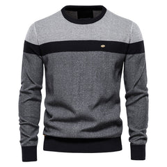Men's Casual Warm Solid Pullover Sweater