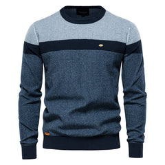 Men's Casual Warm Solid Pullover Sweater