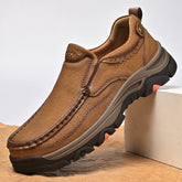 Mitchell Shoes Durable Outdoor Hiking Shoes Leather Loafers
