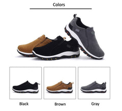 Men's Good arch support Outdoor Breathable Lightweight Walking Slip On Sneakers