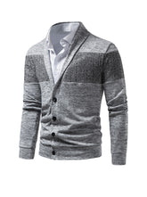 Brent Patchwork Casual Cardigan (shirt not included)